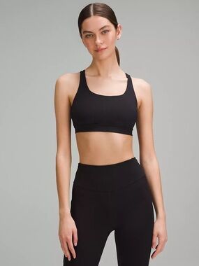 lululemon women’s energy bra *medium support, B-D cups